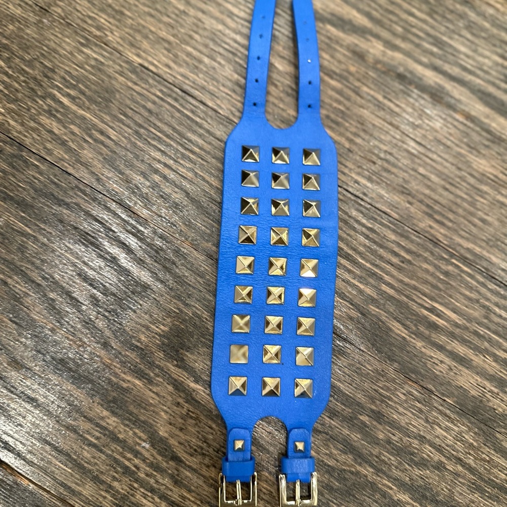 Valentino Rockstud Bracelet- Royal Blue